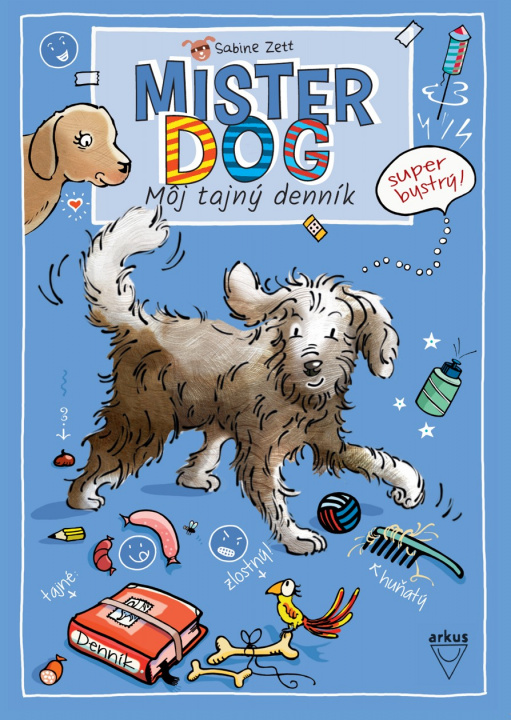Carte Mister Dog - Môj tajný denník Sabine Zett