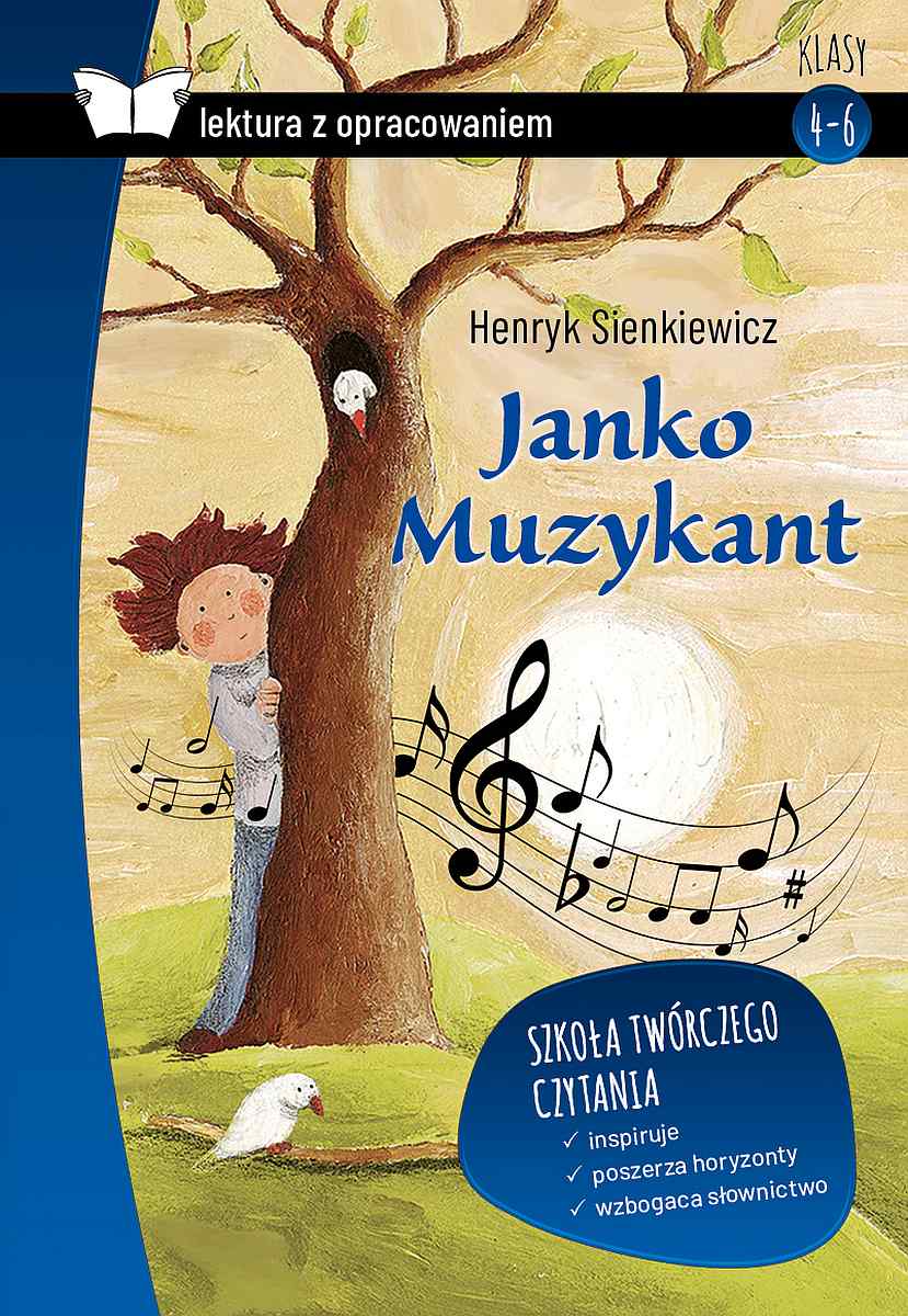 Kniha Janko Muzykant. Lektura z opracowaniem Henryk Sienkiewicz