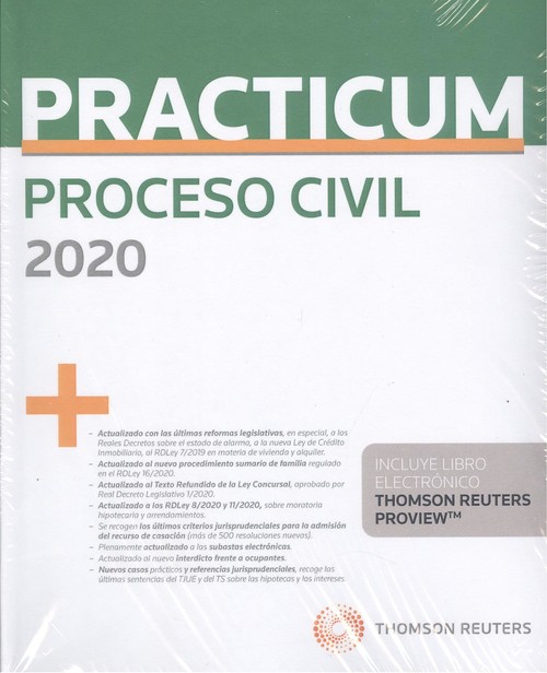 Kniha Practicum Proceso Civil 2020 (Papel + e-book) 