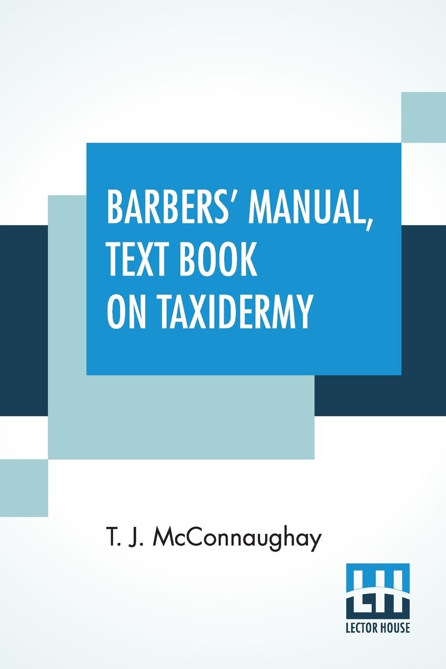Book Barbers' Manual, Text Book On Taxidermy 