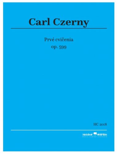 Kniha Prvé cvičenia, 3. vydanie Carl Czerny