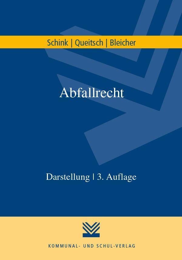 Knjiga Abfallrecht Peter Queitsch