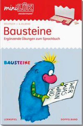 Kniha miniLÜK. 4. Klasse - Deutsch: Bausteine - Übungen angelehnt an das Lehrwerk (Doppelband) Christel Tetzlaff