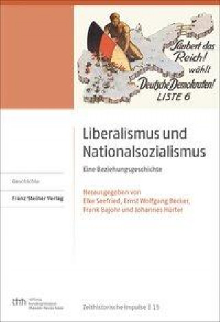 Kniha Liberalismus und Nationalsozialismus Ernst Wolfgang Becker