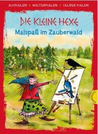 Książka Die kleine Hexe (Ausmalen, weitermalen, selber malen) Mathias Weber