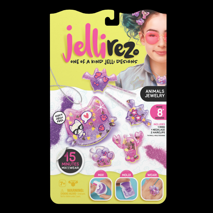 Game/Toy Jelli Rez - základní set pro výrobu bižuterie/Zvířátka 