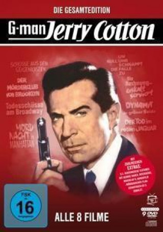 Видео Jerry Cotton - Die Gesamtedition: Alle 8 Filme (8 DVDs) 