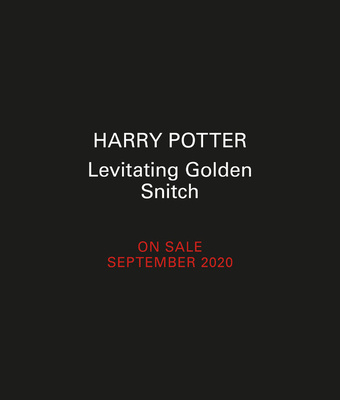 Könyv Harry Potter Levitating Golden Snitch Warner Bros. Consumer Products