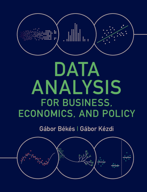 Kniha Data Analysis for Business, Economics, and Policy Bekes Gabor Bekes