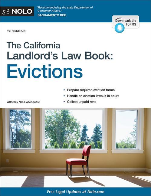 Книга The California Landlord's Law Book: Evictions 