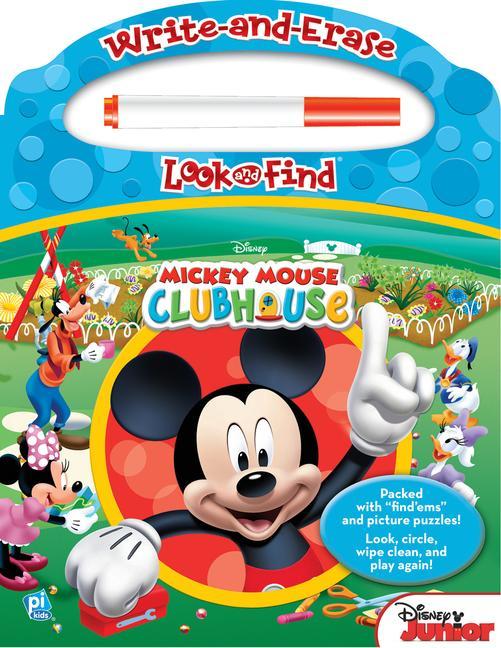 Książka Disney Junior Mickey Mouse Clubhouse: Write-And-Erase Look and Find: Write-And-Erase Look and Find [With Marker] 