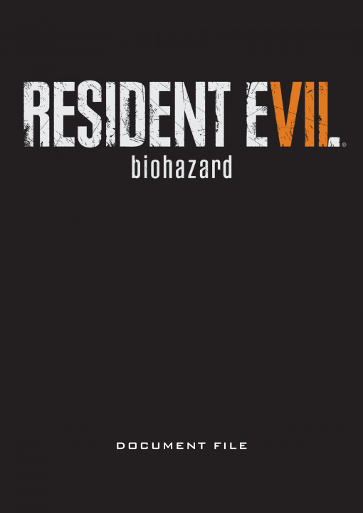 Book Resident Evil 7: Biohazard Document File 