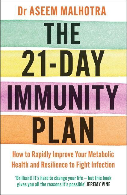 Kniha 21-Day Immunity Plan Dr Aseem Malhotra