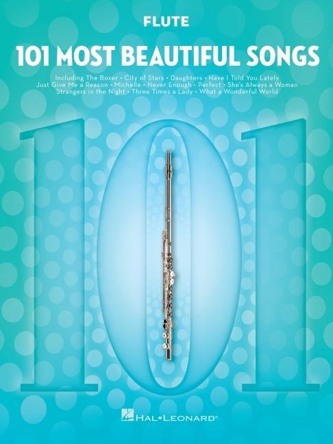 Kniha 101 Most Beautiful Songs for Flute 
