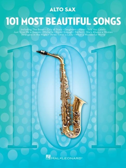 Könyv 101 Most Beautiful Songs for Alto Sax 
