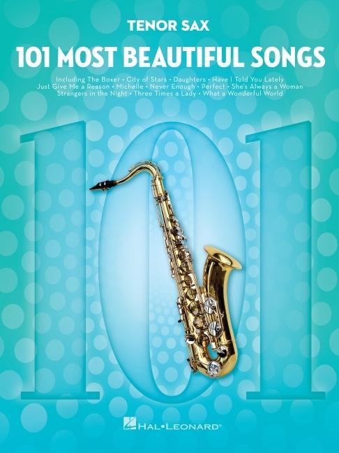 Book 101 Most Beautiful Songs for Tenor Sax 
