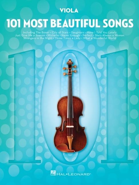 Könyv 101 Most Beautiful Songs for Viola 