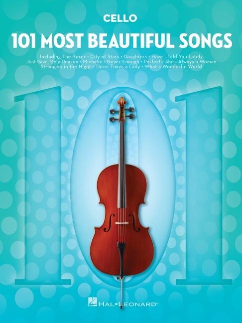 Könyv 101 Most Beautiful Songs for Cello 