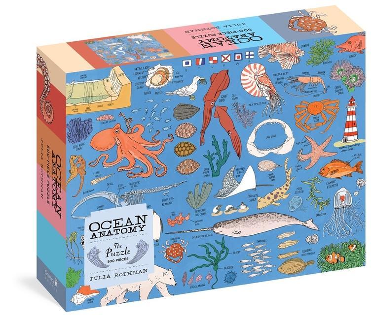 Játék Ocean Anatomy: The Puzzle (500 pieces) 