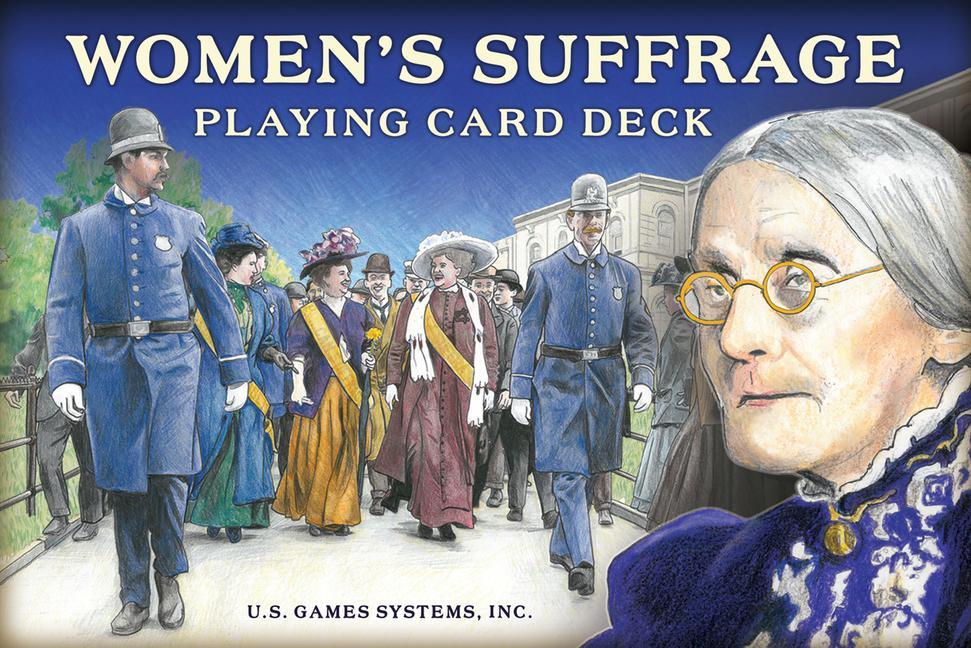 Joc / Jucărie Women's Suffrage Playing Card Deck 