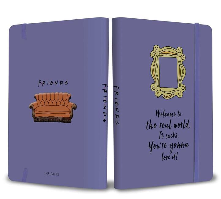 Книга Friends: Yellow Frame Softcover Notebook 