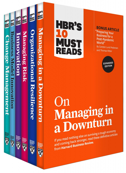 Kniha HBR's 10 Must Reads for the Recession Collection (6 Books) 