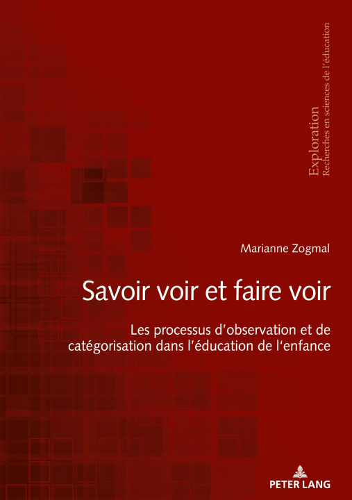 Buch "savoir Voir Et Faire Voir " Zogmal Marianne Zogmal