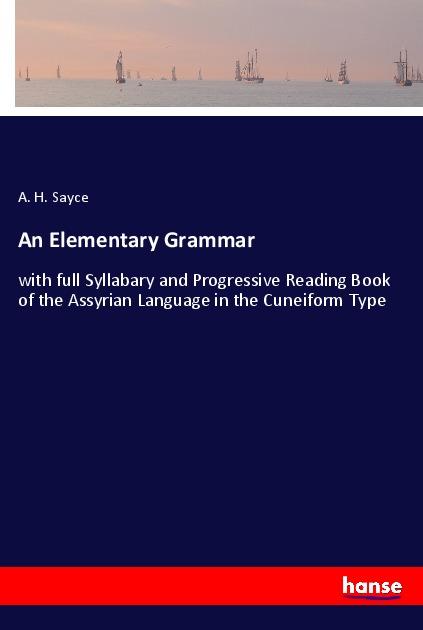 Knjiga An Elementary Grammar 