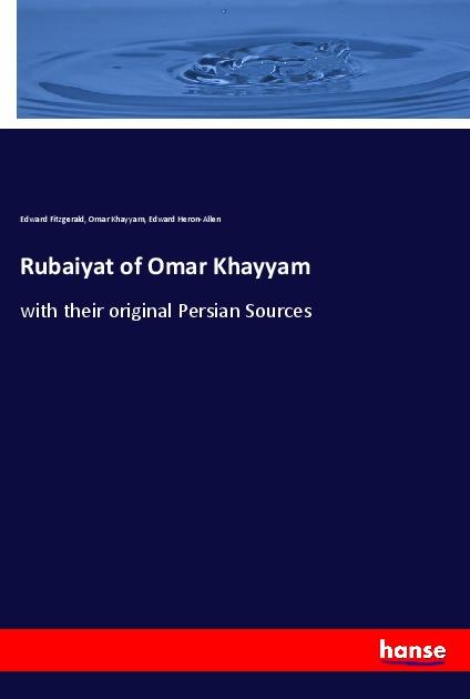 Buch Rubaiyat of Omar Khayyam Omar Khayyam