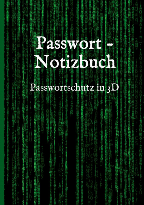 Carte Passwort - Notizbuch 