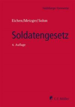 Knjiga Soldatengesetz Philipp-Sebastian Metzger