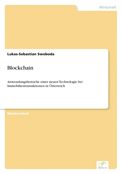 Knjiga Blockchain Lukas-Sebastian Swoboda