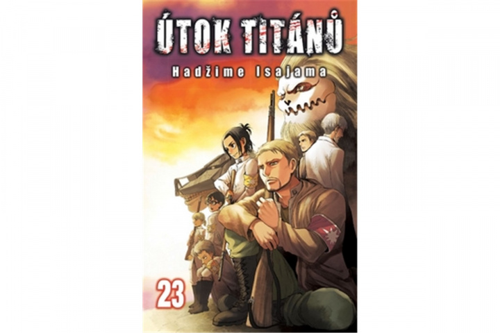 Knjiga Útok titánů 23 Hajime Isayama