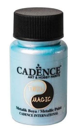 Proizvodi od papira Měňavá barva Cadence Twin Magic - modrá/červená / 50 ml Cadence