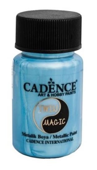 Papírszerek Měňavá barva Cadence Twin Magic - zelená/modrá / 50 ml Cadence