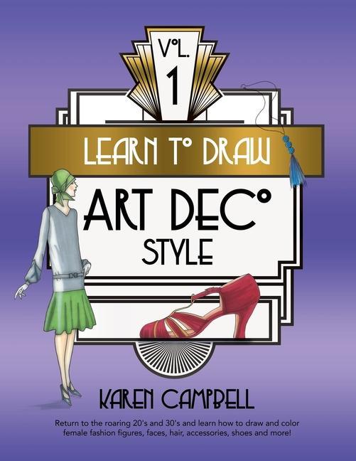 Kniha Learn to Draw Art Deco Style Vol. 1 