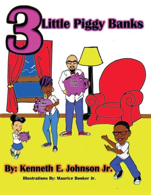 Könyv 3 Little Piggy Banks Maurice Booker