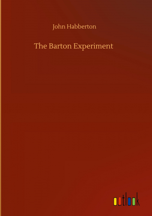 Book Barton Experiment John Habberton