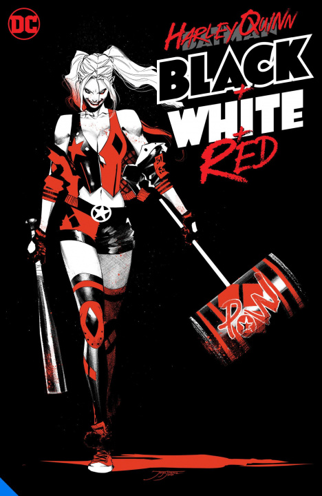 Carte Harley Quinn Black + White + Red 