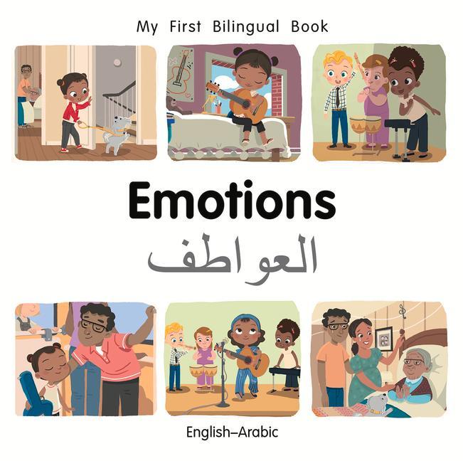 Kniha My First Bilingual Book-Emotions (English-Arabic) 