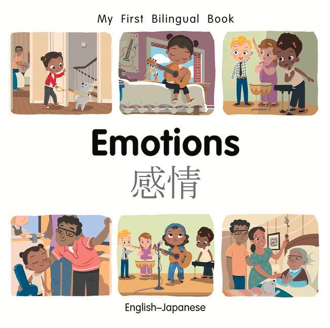 Könyv My First Bilingual Book-Emotions (English-Japanese) 