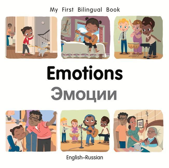 Carte My First Bilingual Book-Emotions (English-Russian) 