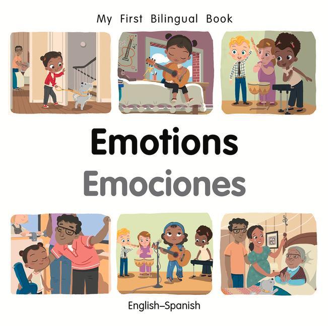 Könyv My First Bilingual Book-Emotions (English-Spanish) 