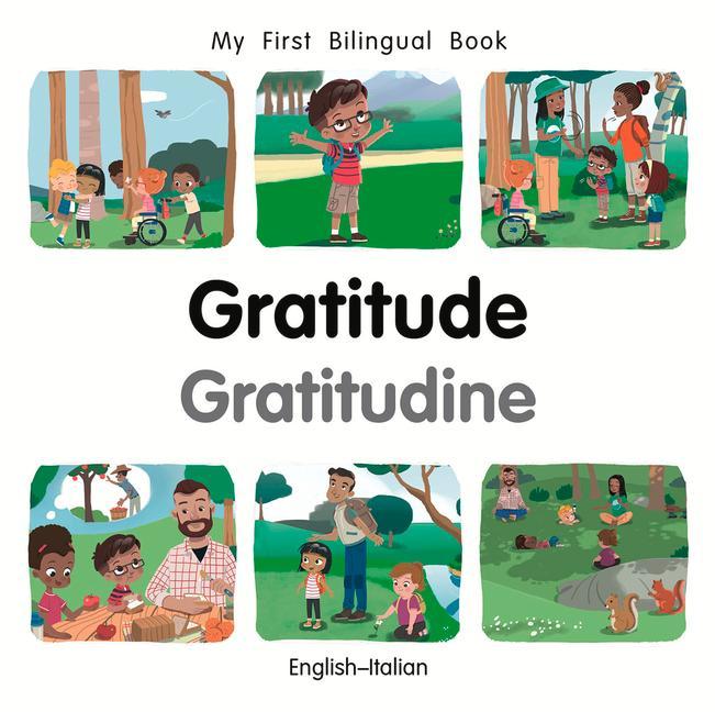 Könyv My First Bilingual Book-Gratitude (English-Italian) 