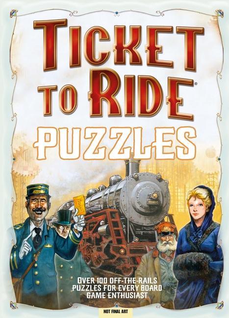 Книга Ticket to Ride Puzzle Book 