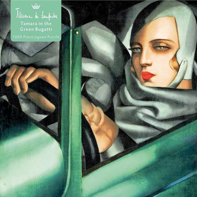 Game/Toy Adult Jigsaw Puzzle Tamara de Lempicka: Tamara in the Green Bugatti, 1929 