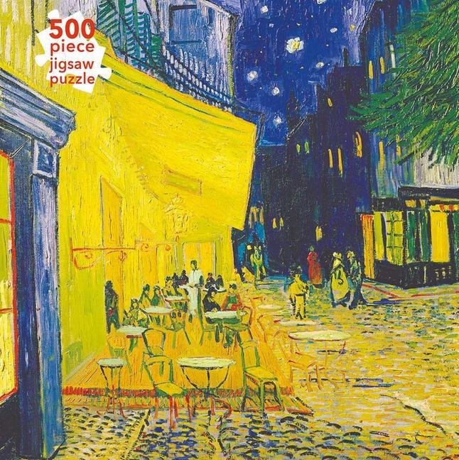 Kniha Adult Jigsaw Puzzle Vincent van Gogh: Cafe Terrace (500 pieces) 
