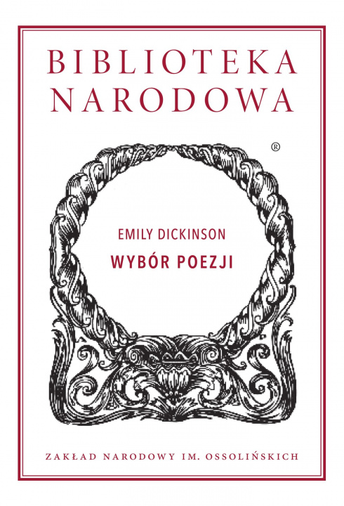 Kniha Wybór poezji. Biblioteka Narodowa Emily Dickinson