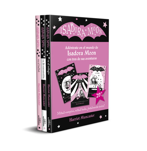 Kniha Pack Isadora Moon: Isadora Moon va al colegio | Isadora Moon va de excursión | I HARRIET MUNCASTER