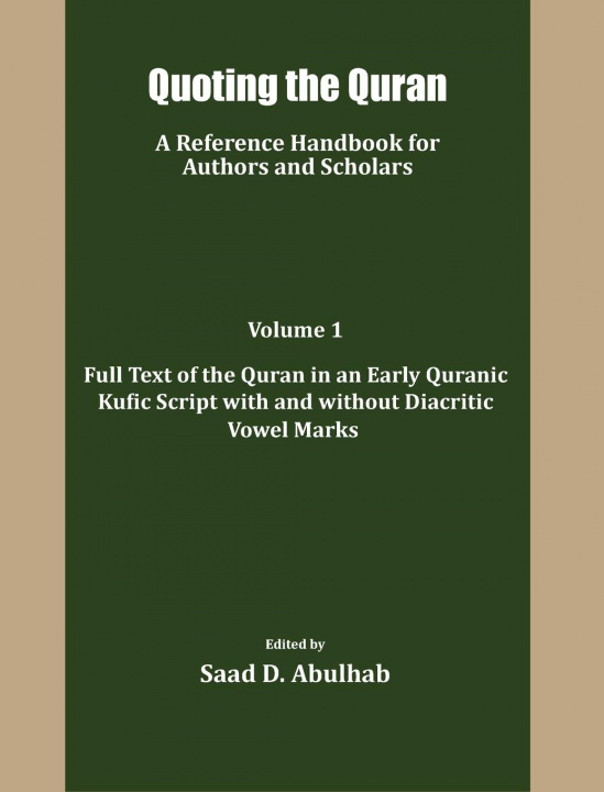 Boek Quoting the Quran Saad D. Abulhab